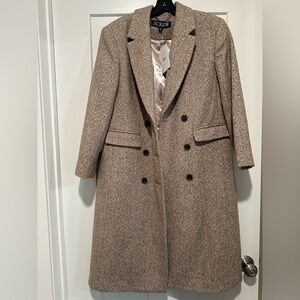 J. Crew Women's Tan Wool Coat